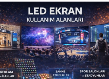 LED EKRAN KULLANIM ALANLARI ?